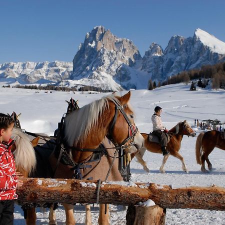 Dolomites Living Hotel Tirler Alpe Di Siusi Exterior foto