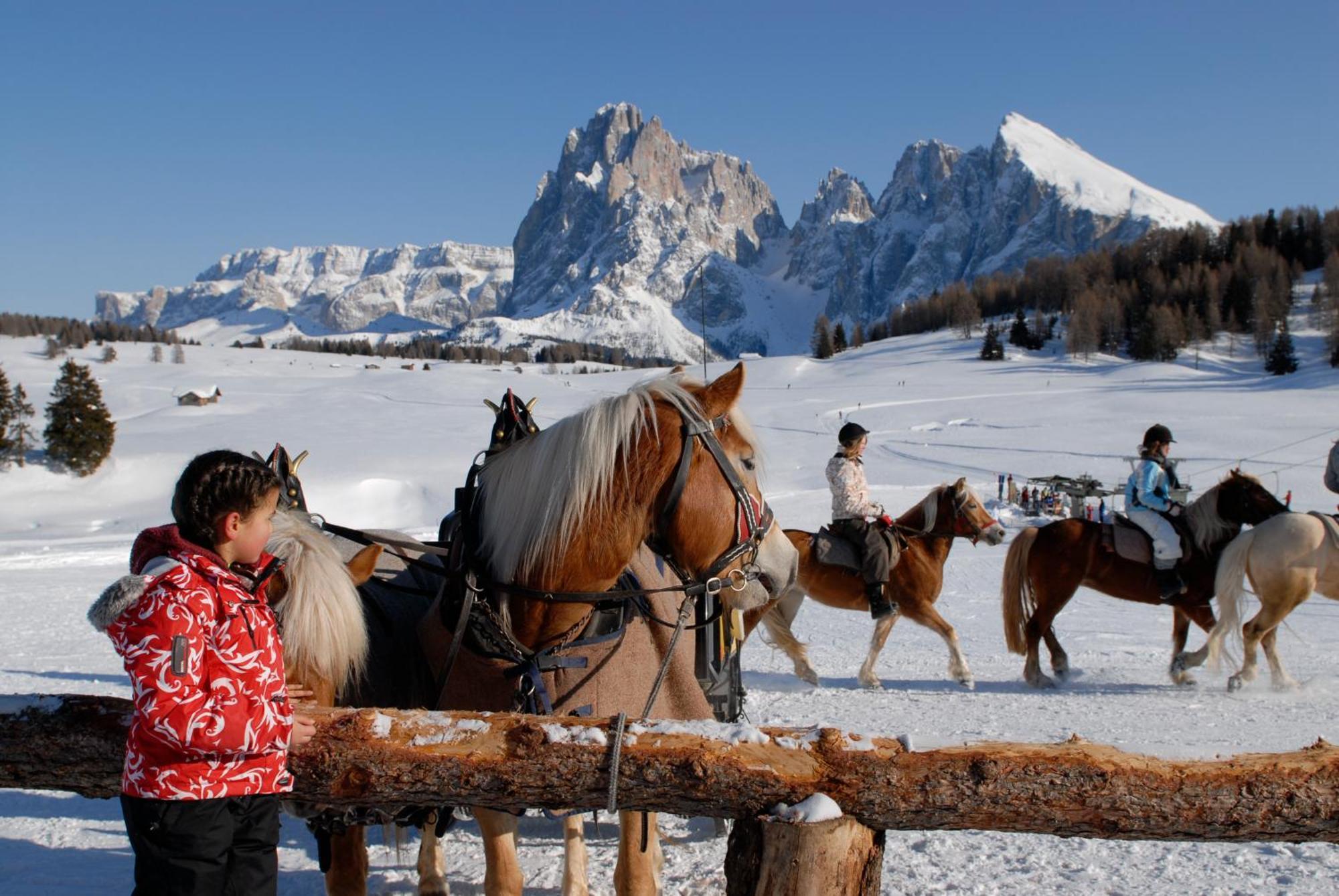 Dolomites Living Hotel Tirler Alpe Di Siusi Exterior foto